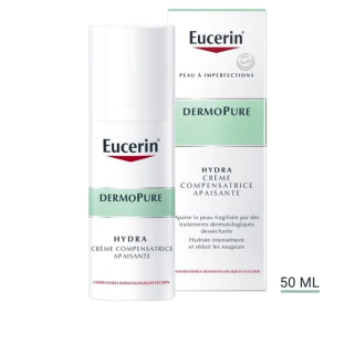 EUCERIN Dermopure Hydra Creme Compensatrice Apaisante 50ml – Soins hydratants et nourrissants / Hydratants peaux normales | Derm