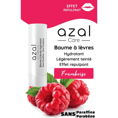 Azal Baume À Lèvres Framboise – Yeux et Lèvres / Sticks baumes lèvres et réparateurs | Azal - Visage Tunisie | Miral Parapharmac