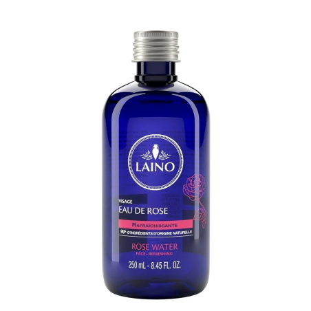 LAINO Eau de Rose Rafraichissante 250ml – Démaquillants, nettoyants visage / Eau micellaire, tonique,  | Laino - Visage Tunisie 