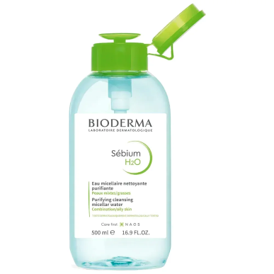 Bioderma Sébium H2O Eau Micellaire Démaquillante 250ml – Soins peau grasse, mixte et acné / Peaux à imperfections | BIODERMA - V