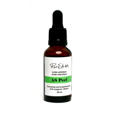 Pure Skin As Peel 30ml – Masques visage et gommage | Pure Skin - Visage Tunisie | Miral Parapharmacie