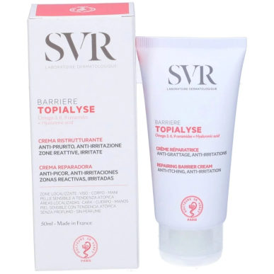 SVR Topialyse Barrière Crème Réparatrice 50ml – Soins hydratants et nourrissants / Hydratants peaux sèches | Marque de confiance