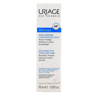 Uriage Xemose Soin Apaisant Contour des Yeux 15ml – Yeux et Lèvres / Contour des yeux | URIAGE - Visage Tunisie | Miral Paraphar