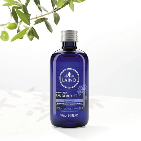 LAINO Eau De Bleuet 250ml – Démaquillants, nettoyants visage / Eau micellaire, tonique,  | Laino - Visage Tunisie | Miral Paraph