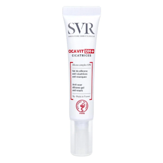 SVR Cicavit DM+ Cicatrices Gel de Silicone 15g – soins des cicatrices | SVR - Visage Tunisie | Miral Parapharmacie
