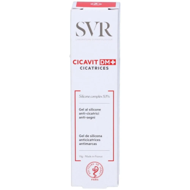 SVR Cicavit DM+ Cicatrices Gel de Silicone 15g – soins des cicatrices | SVR - Visage Tunisie | Miral Parapharmacie