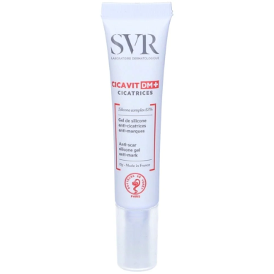 SVR Cicavit DM+ Cicatrices Gel de Silicone 15g – soins des cicatrices | SVR - Visage Tunisie | Miral Parapharmacie