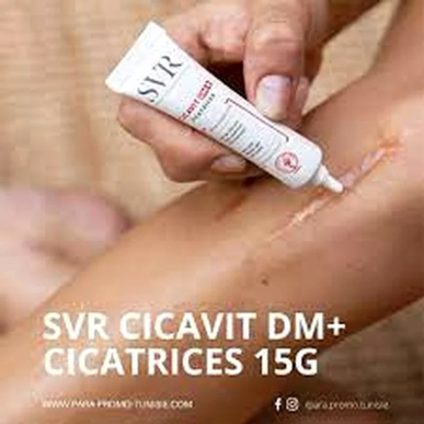 SVR Cicavit DM+ Cicatrices Gel de Silicone 15g – soins des cicatrices | SVR - Visage Tunisie | Miral Parapharmacie