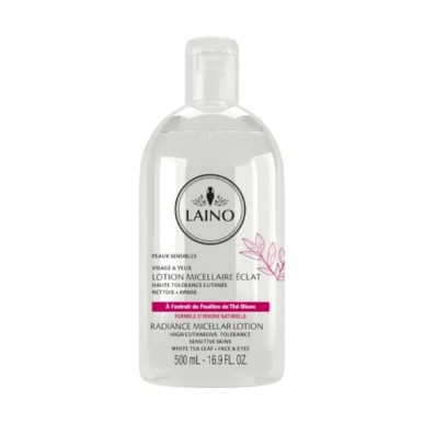 LAINO Lotion Micellaire Eclat Visage Et Yeux 500ml – Démaquillants, nettoyants visage / Eau micellaire, tonique,  | Laino - Visa