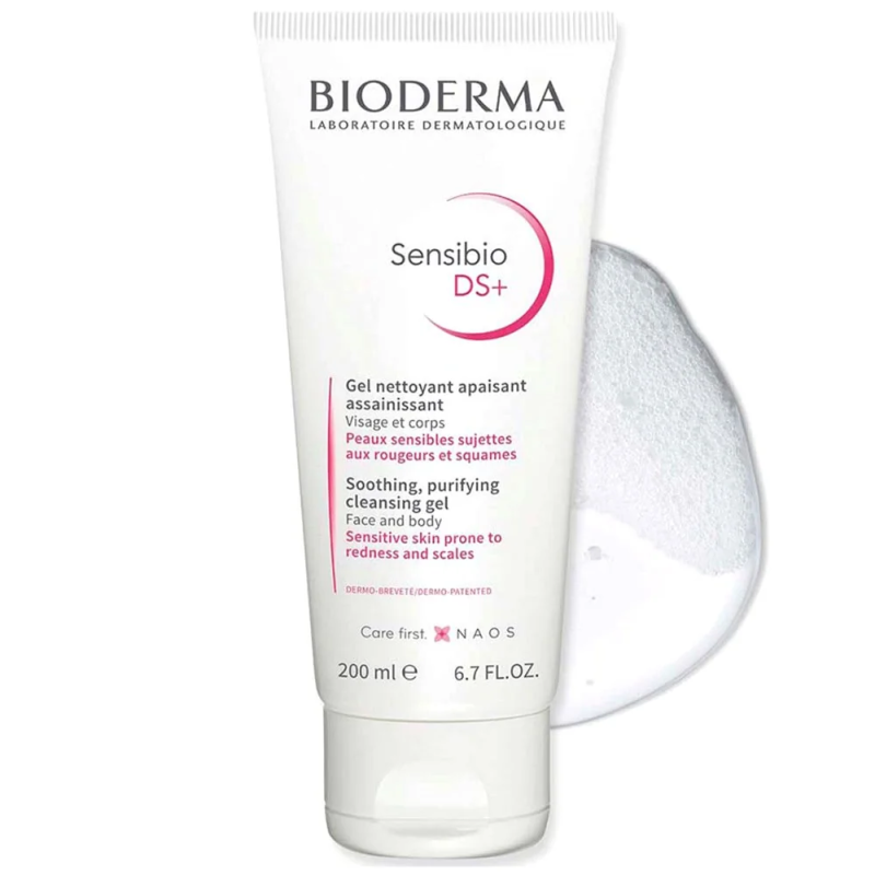 Bioderma Sensibio DS+ Gel Nettoyant Peaux Sensibles 200ml