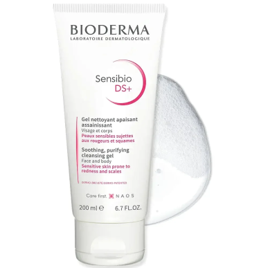 Bioderma Sensibio DS+ Gel Nettoyant Peaux Sensibles 200ml – Démaquillants, nettoyants visage / Gel, crème, huile | BIODERMA - Vi