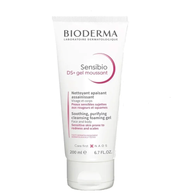 Bioderma Sensibio DS+ Gel Nettoyant Peaux Sensibles 200ml – Démaquillants, nettoyants visage / Gel, crème, huile | BIODERMA - Vi