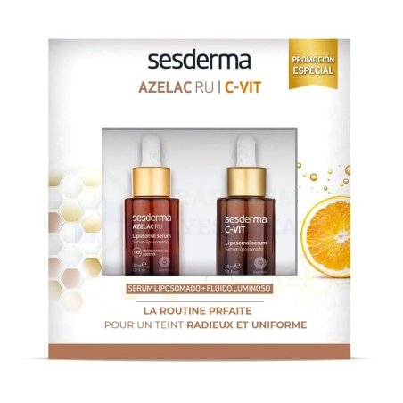 SESDERMA Duo C-VIT Liposomal + Azelac Ru – Anti tâches | C-Vit - Visage Tunisie | Miral Parapharmacie
