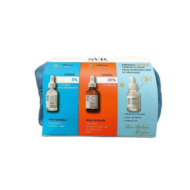 SVR Coffret Ampoule [C] 30ml + Ampoule B 30ml + Ampoule Refresh 15ml (offerte) | SVR - Visage Tunisie | Miral Parapharmacie