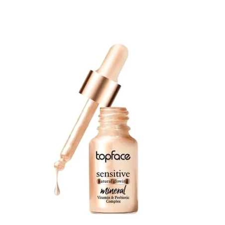 Topface Sensitive Natural Glowing Mineral 001 – Maquillage | Topface - Visage Tunisie | Miral Parapharmacie