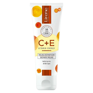 LIRENE C+E Vitamin Energy Peeling Enzymatique Revitalisant 75ml – Masques visage et gommage | Lirene - Visage Tunisie | Miral Pa
