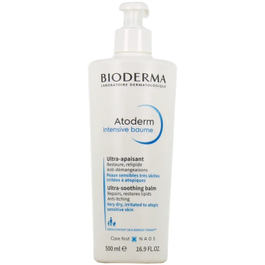 Bioderma Atoderm Intensive Baume Ultra Apaisant 500ml – Soins hydratants et nourrissants / Hydratants peaux sèches | Atoderm - V