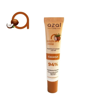 Azal Magic Balm Noix de Coco – Yeux et Lèvres / Sticks baumes lèvres et réparateurs | Azal - Visage Tunisie | Miral Parapharmaci