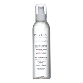 PHYTEAL Dpigma Eau Micellaire à L’aloe Vera 250ml – Démaquillants, nettoyants visage / Eau micellaire, tonique,  | PHYTEAL - Vis