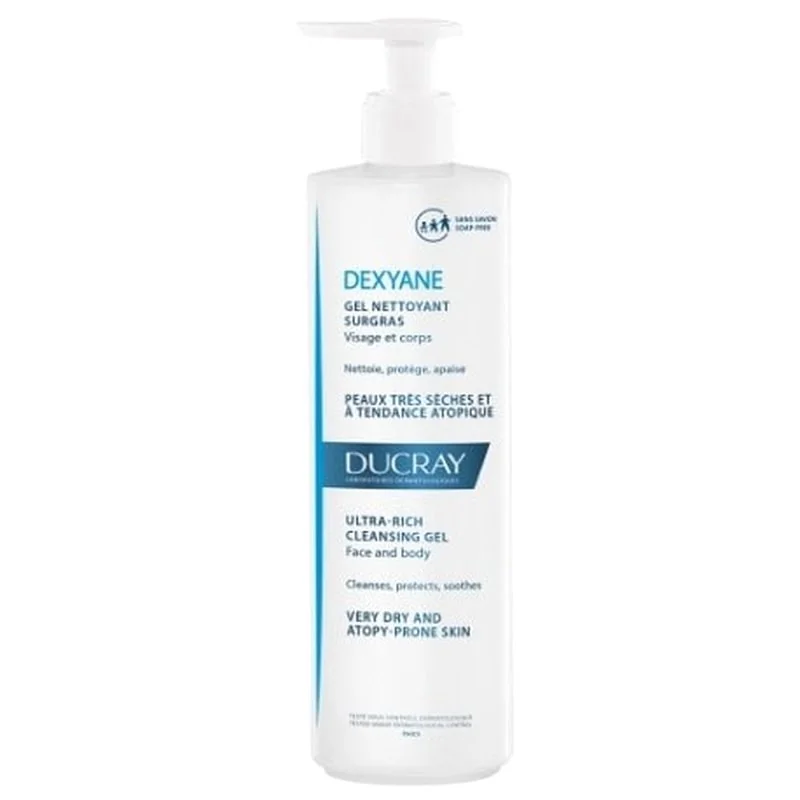 DUCRAY Dexyane Gel Nettoyant Surgras 400ML