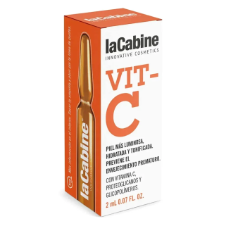 La Cabine VIT-C 1 Ampoule – ÉCLAT DU TEINT | La Cabine - Visage Tunisie | Miral Parapharmacie