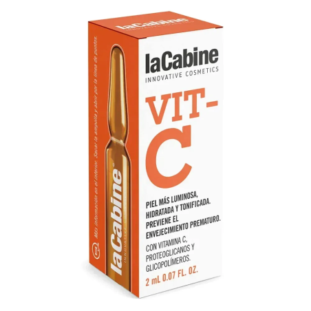 La Cabine VIT-C 1 Ampoule – ÉCLAT DU TEINT | La Cabine - Visage Tunisie | Miral Parapharmacie