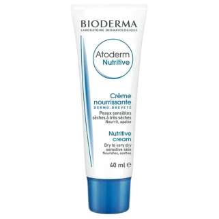 BIODERMA Atoderm Nutritive 40ml – Soins hydratants et nourrissants / Hydratants peaux sèches | Atoderm - Visage Tunisie | Miral 