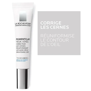 LA ROCHE POSAY Pigmentclar Yeux Anti-Cernes 15ml – Yeux et Lèvres / Soins anti-poches et cernes | LA ROCHE POSAY - Visage Tunisi