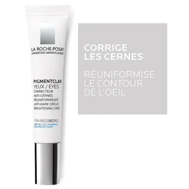 LA ROCHE POSAY Pigmentclar Yeux Anti-Cernes 15ml – Yeux et Lèvres / Soins anti-poches et cernes | LA ROCHE POSAY - Visage Tunisi