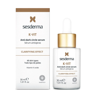 SESDERMA K-Vit Serum Anticernes 30ml – Yeux et Lèvres / Soins anti-poches et cernes | SESDERMA - Visage Tunisie | Miral Paraphar