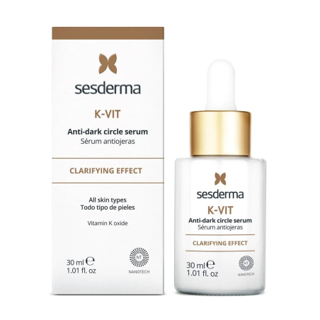 SESDERMA K-Vit Serum Anticernes 30ml – Yeux et Lèvres / Soins anti-poches et cernes | SESDERMA - Visage Tunisie | Miral Paraphar