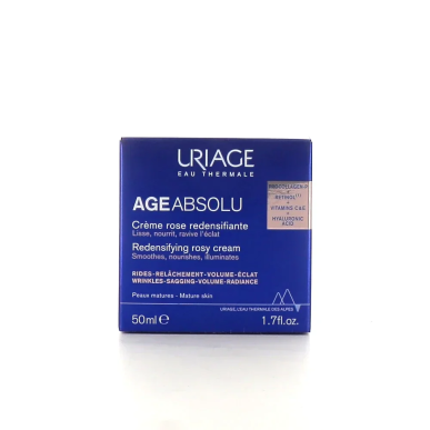 URIAGE Age Absolu Creme Rose Redensifiante 50ml – soins anti-âge et anti-rides / Rides installées | URIAGE - Visage Tunisie | Mi