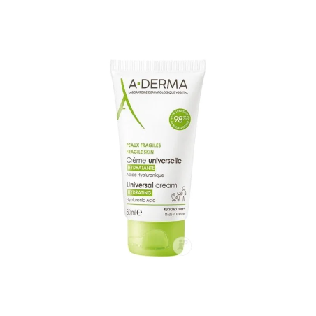 ADERMA Creme Universelle Hydratante 50ml – Soins hydratants et nourrissants | ADERMA - Visage Tunisie | Miral Parapharmacie