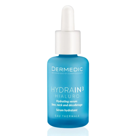 DERMEDIC Hydrain 3 Serum 30ml – soins anti-âge et anti-rides / Serum anti âge et ride pour l | DERMEDIC - Visage Tunisie | Miral
