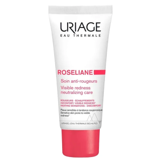 URIAGE Roséliane Crème Anti-Rougeurs 40ml – Crème anti rougeurs - Rosacée et couperose | URIAGE - Visage Tunisie | Miral Parapha
