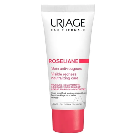 URIAGE Roséliane Crème Anti-Rougeurs 40ml – Crème anti rougeurs - Rosacée et couperose | URIAGE - Visage Tunisie | Miral Parapha