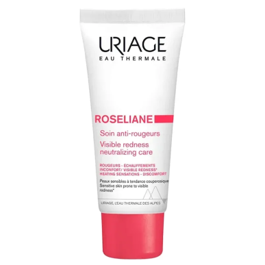 URIAGE Roséliane Crème Anti-Rougeurs 40ml – Crème anti rougeurs - Rosacée et couperose | URIAGE - Visage Tunisie | Miral Parapha