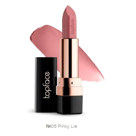 Topface Instyle Creamy Lipstick Pinky Lie 005 – Maquillage / Rouge à lèvres et crayon | Topface - Visage Tunisie | Miral Parapha