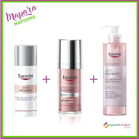 EUCERIN Pack Anti-Pigmentation – soins anti-taches et dépigmentants | EUCERIN - Visage Tunisie | Miral Parapharmacie