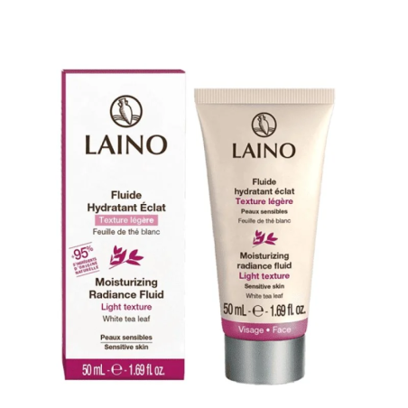 LAINO Fluide Hydratant Eclat Texture Legere 50ml – Soins peau grasse, mixte et acné / Matifiants | Laino - Visage Tunisie | Mira