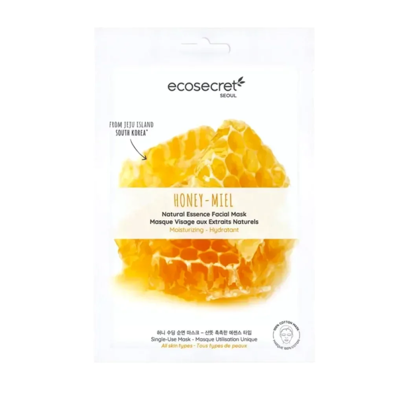 Eco Secret Masque Visage Extraits Naturels de Miel Hydratant 20ml