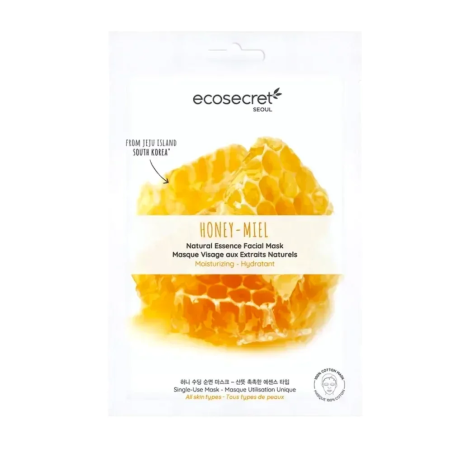 Eco Secret Masque Visage Extraits Naturels de Miel Hydratant 20ml – Masques visage et gommage | Eco Secret - Visage Tunisie | Mi