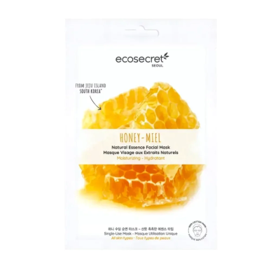 Eco Secret Masque Visage Extraits Naturels de Miel Hydratant 20ml – Masques visage et gommage | Eco Secret - Visage Tunisie | Mi