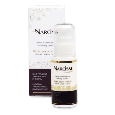 NARCISSE GOLD Crème Coude Genou 50ml – Soin éclaircissants | Narcisse Gold - Visage Tunisie | Miral Parapharmacie
