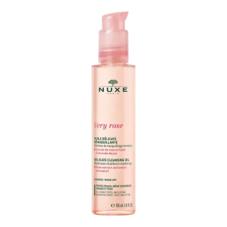 NUXE Very Rose Huile Delicate Demaquillante 150ml – Démaquillants, nettoyants visage / Gel, crème, huile | NUXE - Visage Tunisie