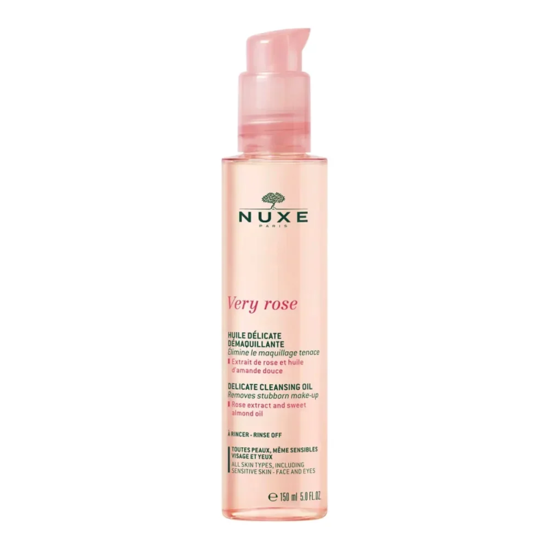 NUXE Very Rose Huile Delicate Demaquillante 150ml