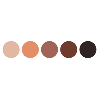 Topface Pro palette Eyeshadow 015