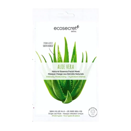 Eco Secret Masque Visage Aloe Vera 20ml – Masques visage et gommage | Eco Secret - Visage Tunisie | Miral Parapharmacie