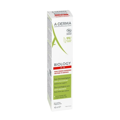 A-DERMA BIOLOGY A-R Soin anti rougeurs peaux a tendance couperosique 40 ml | Aderma Biology - Visage Tunisie | Miral Parapharmac