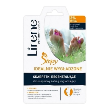 LIRENE CHAUSSETTES DELICATE AND SMOOTH 3% UREA – Soins peau grasse, mixte et acné / Soins Spécifiques | Lirene - Visage Tunisie 